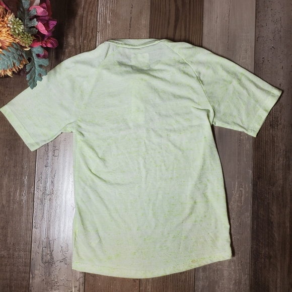 Hurley Neon Boys' Henley Short Sleeve T-Shirt Size Small GUC - Picture 2 of 15